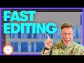 Watch me edit a podcast in less than 15 minutes // step-by-step ADVANCED editing w/ Hindenburg