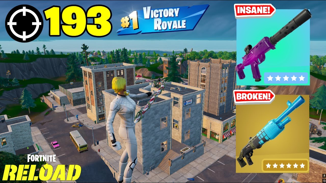 193 Elimination Squad "Ranked RELOAD” Gameplay Wins (Fortnite Chapter 7 PS5 Controller)