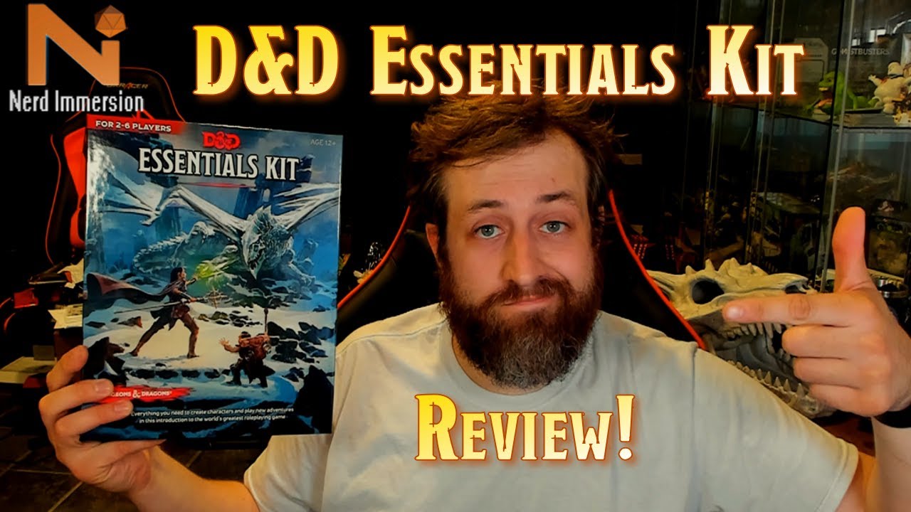 D&D Essentials Kit Unboxing/Review Nerd Immersion YouTube