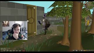 Mining in Old School RuneScape with my New adamant pickaxe