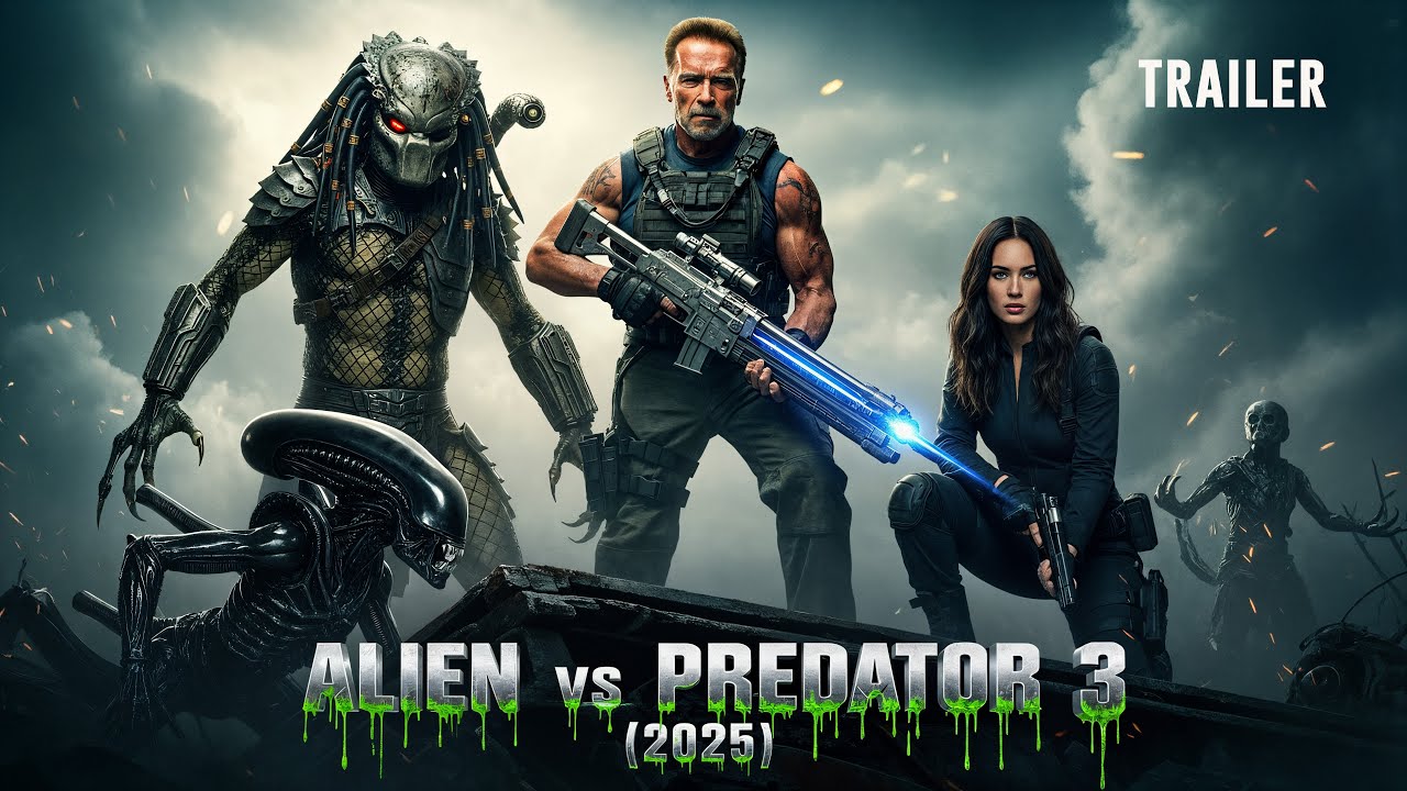 Alien vs. Predator 3 (2025) – Teaser Trailer | Arnold Schwarzenegger ...