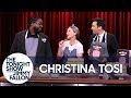 Milk Bar's Christina Tosi Teaches Jimmy and Questlove How to Make a Popcorn Cake