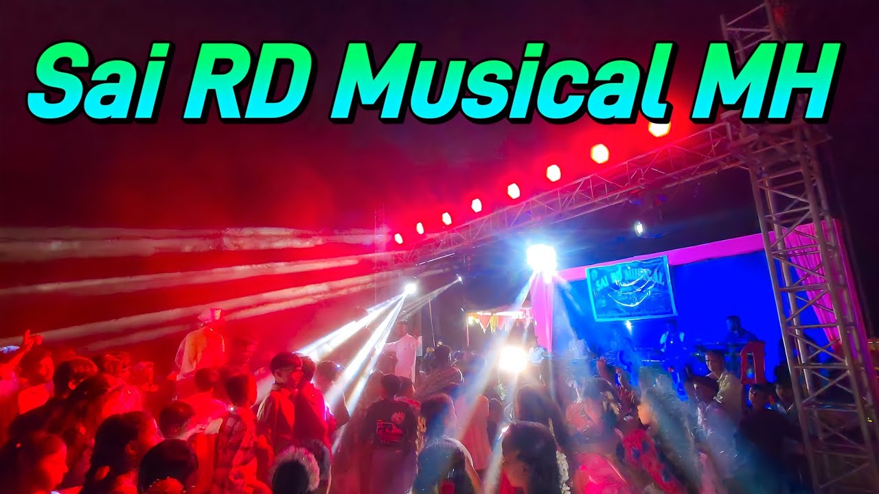 Sai RD Musical Party MH Karjgaon 🔥 Full Setup Light Show Pogram | Radhu Bhai