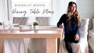 DIY Modern Dining Table — WOODBREW