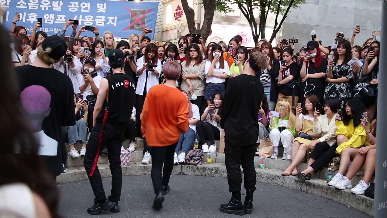 JHKTV] 홍대케이팝댄스 디오비해적왕hong dae k-pop dance DOB Ateez - Pirate King