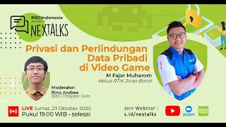 Next Talks Privasi dan Perlindungan Data Pribadi di Video Game screenshot 3