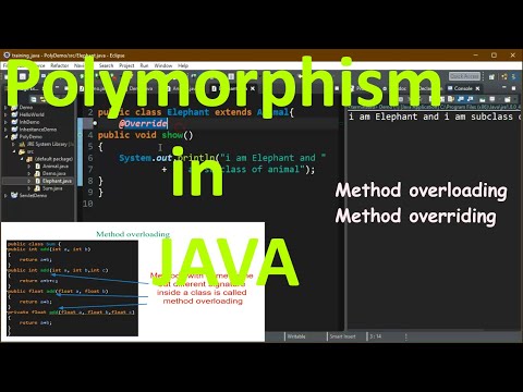polymorphism(method overloading and