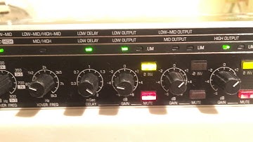Behringer Super-X Pro CX3400 High Precision Stereo 4-Way Crossover