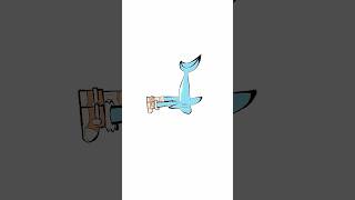 TANGOOO to finish the trio!! 2 different angles cuz bro is SO LONG #oc #art #animation #memes