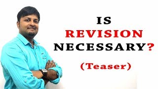 Is Revision Necessary ?? | Teaser | Genique Education Is Revision Necessary ?? | Teaser | Genique Education