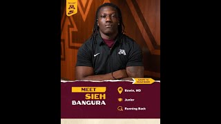 Meet The Gophers Sieh Bangura