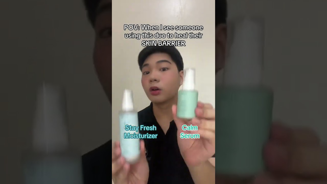 I can’t stop using this skin barrier duo 🩵 