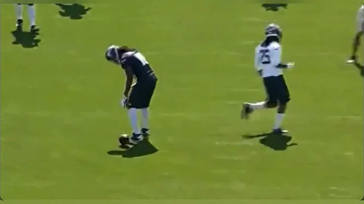 Richard Sherman Press Footwork