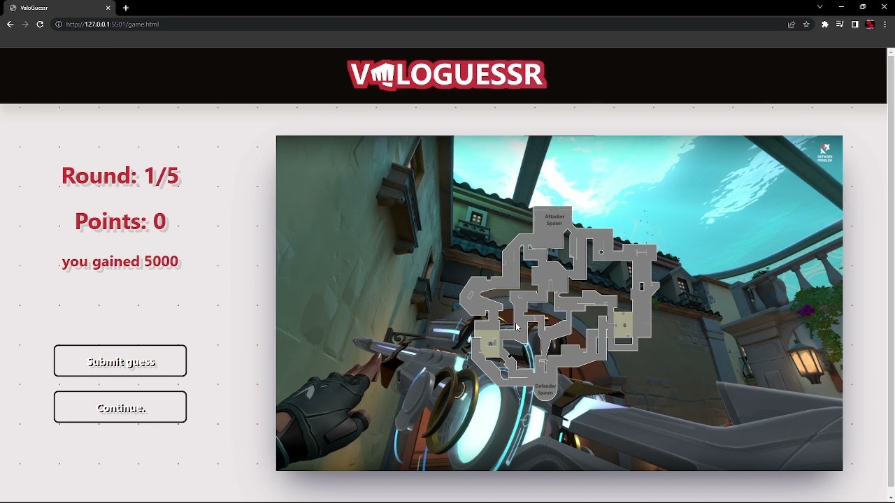 ValoGuessr Almost finished!