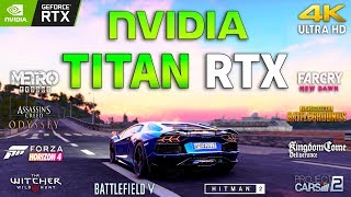 NVIDIA TITAN RTX Test in 10 Games 4K (i9 9900k)