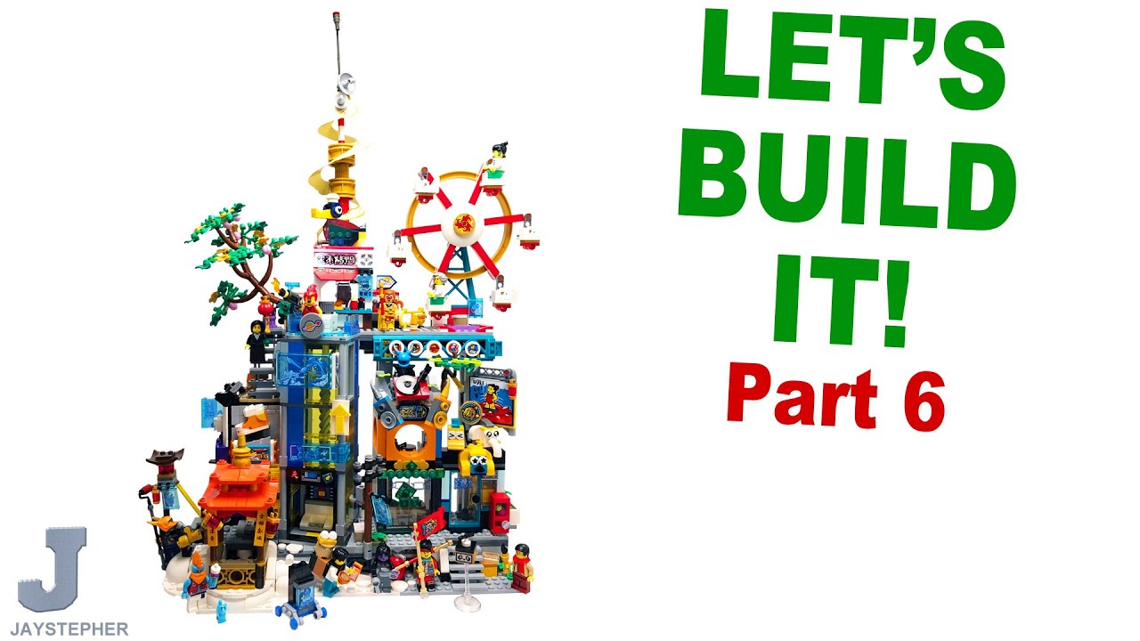 LEGO Monkie Kid 2024 Megapolis City: 5th Anniversary 80054 Build