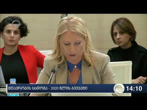 მთავრობის სხდომაზე მინისტრებმა 2020 წლის ბიუჯეტის პრიორიტეტებზე ისაუბრეს