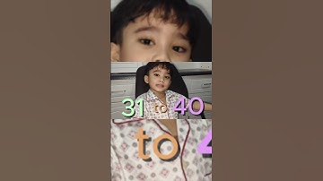 31 - 40 Counting Numbers #educationalvideo #numbers #31-40 #4yrold #entertainment