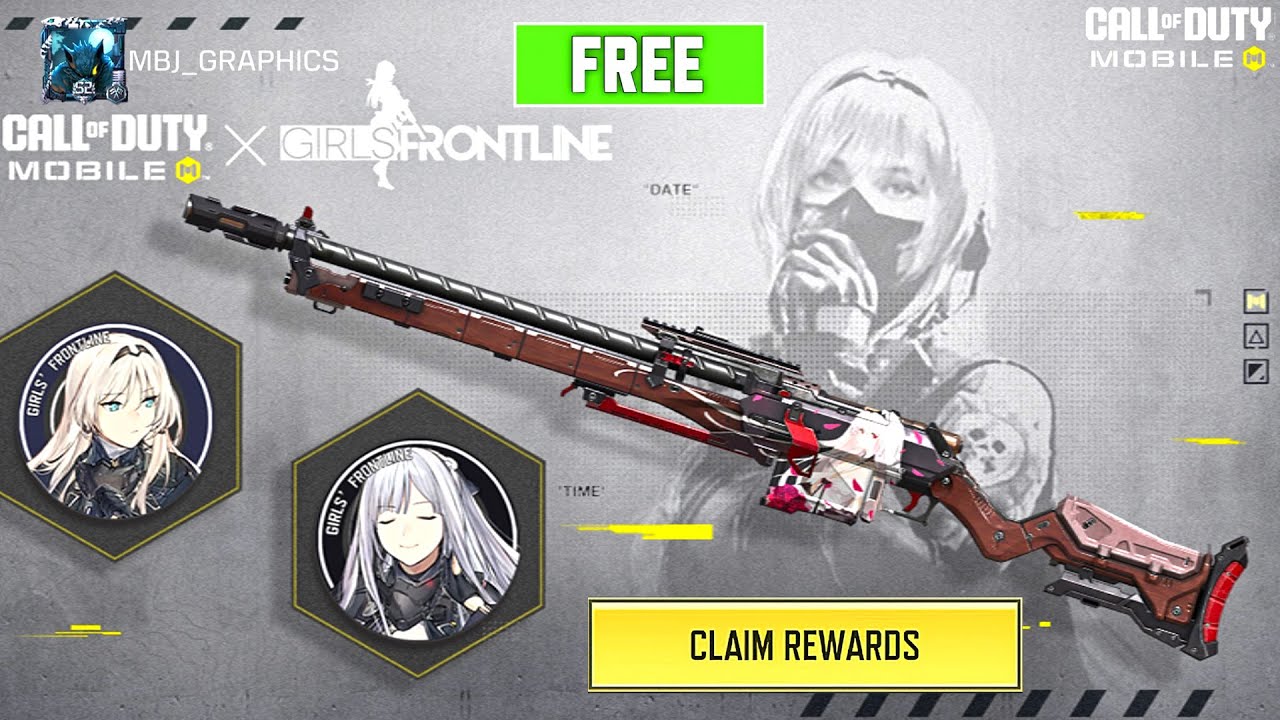 Girls’ Frontline Collab Free Kilo Bolt Action Intelligence Gathering ...
