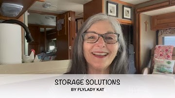 STORAGE SOLUTIONS - DECLUTTER - FLYLADY ROUTINES AND ZONES - A CLUTTER FREE  HOME WITH FLYLADY KAT