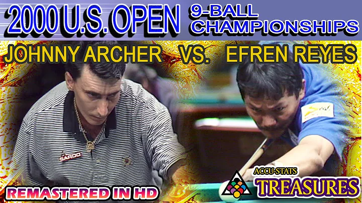 2000: Johnny ARCHER vs. Efren REYES - 25th US OPEN...