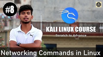 Networking Commands in Linux | Network Management in Kali [Hindi] | Kali Linux #8