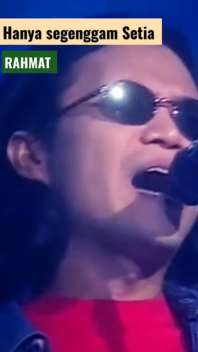 HANYA SEGENGGAM SETIA (RAHMAT)#trending #short #muzik #entertainment