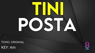 TINI - Posta - Karaoke Instrumental Resimi