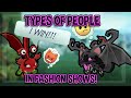 Types of people in aj fashion shows  animal jam skit new outro