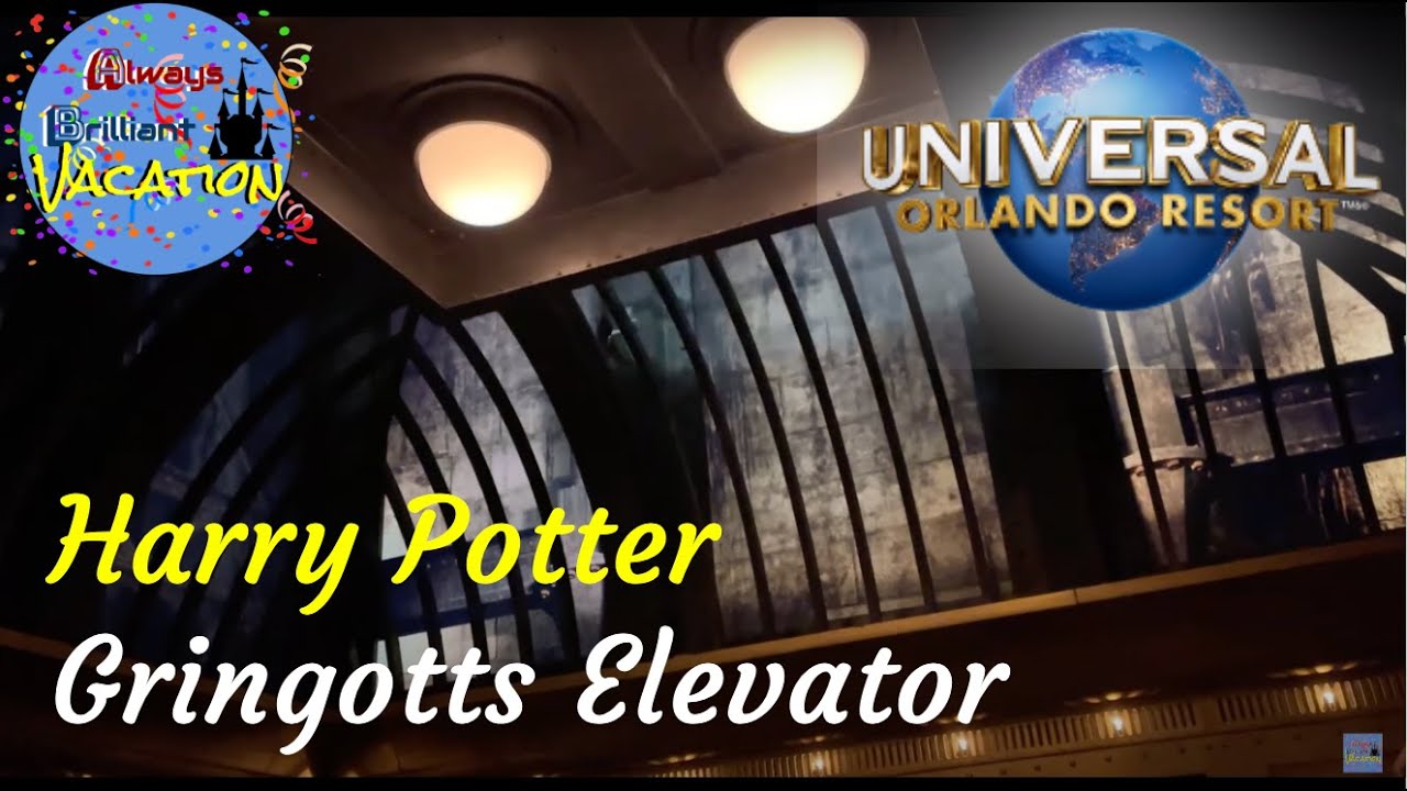 Usp Elevator Ride Elevator Ride - Harry Potter and the Escape from Gringotts - Universal ...