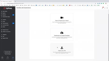 Data Importing Vendors & Customers Webinar