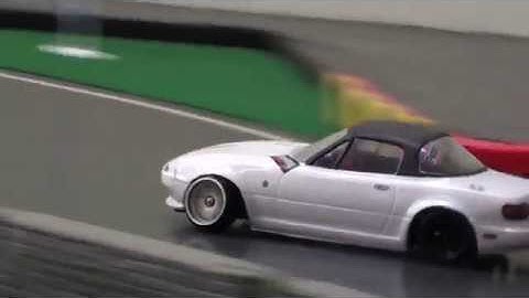 Teruyoshi style - MX5 - Yokomo YD2 Plus - Swiftsuns @ Sky Hunter Hobby rc drift track video