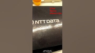 NTT data branded gifts🎁✨🥳 #gift #software #corporatelife #brandedgifts #security #ytshorts #nttdata