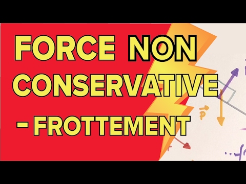 Vidéo: Pourquoi la force de frottement n'est pas conservatrice ?