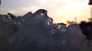 Ice Meltdown before Sunset