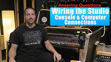 Studio Wiring: Recording Console - Patchbay - Interface