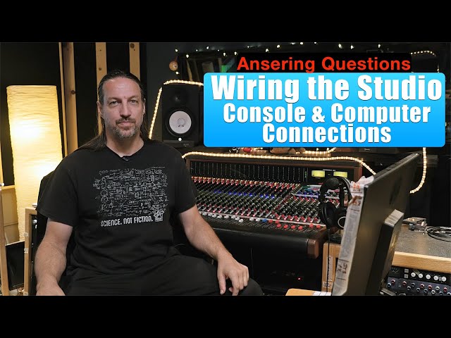 Studio Wiring: Recording Console - Patchbay - Interface class=