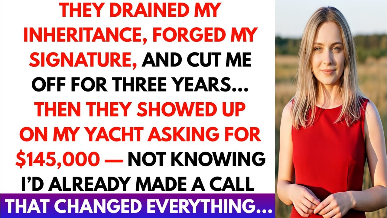 My Parents Ignored Me for Three Years — Then Showed Up at My Yacht Demanding $145,000