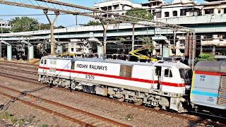 Factory Fresh KYNE WAP-7 37979 Shining in the Sun with 12107 Mumbai LTT – Sitapur SF Express