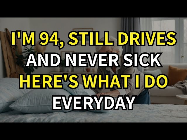 I'm 94. I Live Alone, Take No Meds, and Still Drive, These 5