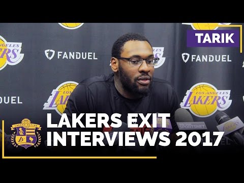 Tarik Black Has A Different Type Of Lakers Exit Interview With Magic & Rob Pelinka