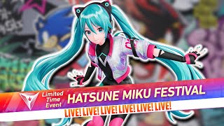 HATSUNE MIKU EVENT IN SONIC RACING CROSSWORLDS