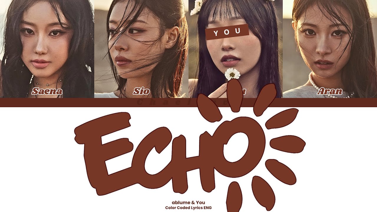 ablume - Echo // You as a Member // KARAOKE // (4 Members Ver.) Color Coded Lyrics ablume - Echo // You as a Member // KARAOKE // (4 Members Ver.) Color Coded Lyrics