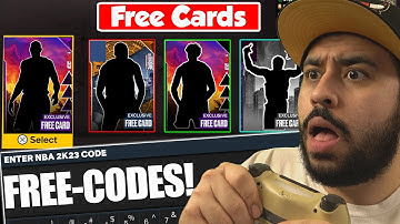 I Used the New Exclusive Free Locker Codes! Multiple Guaranteed Free Cards! NBA 2K23 Locker Codes