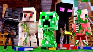 Minecraft  OS NOVOS MONSTROS DA ESCOLA !!  Escola Monstro #01 | Monster School