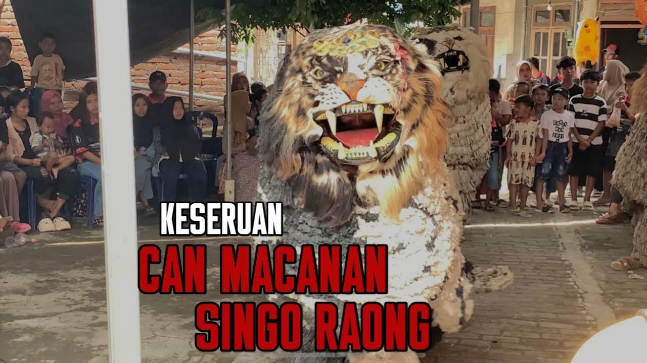 KESERUAN CAN MACANAN SINGO RAUNG BERSAMA DRUMBAND AL AZHAR #canmacanan #drumband 