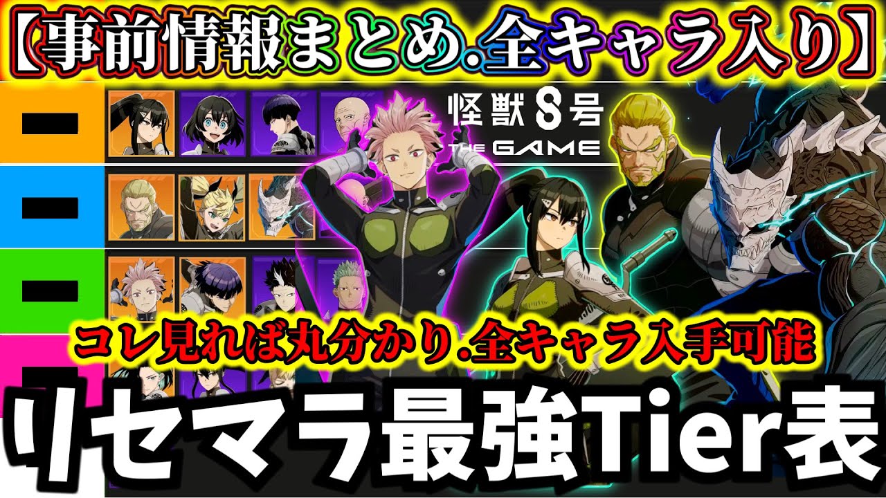 Kaiju No. 8 THE GAME] A great start is crucial! A thorough