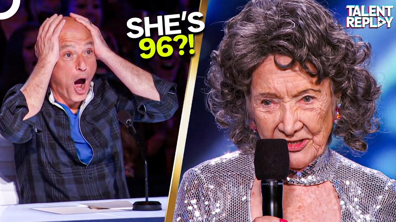 96-Year-Old Ex-Model SHOCKED AGT with Her Moves!