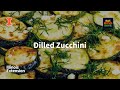 Dilled zucchini