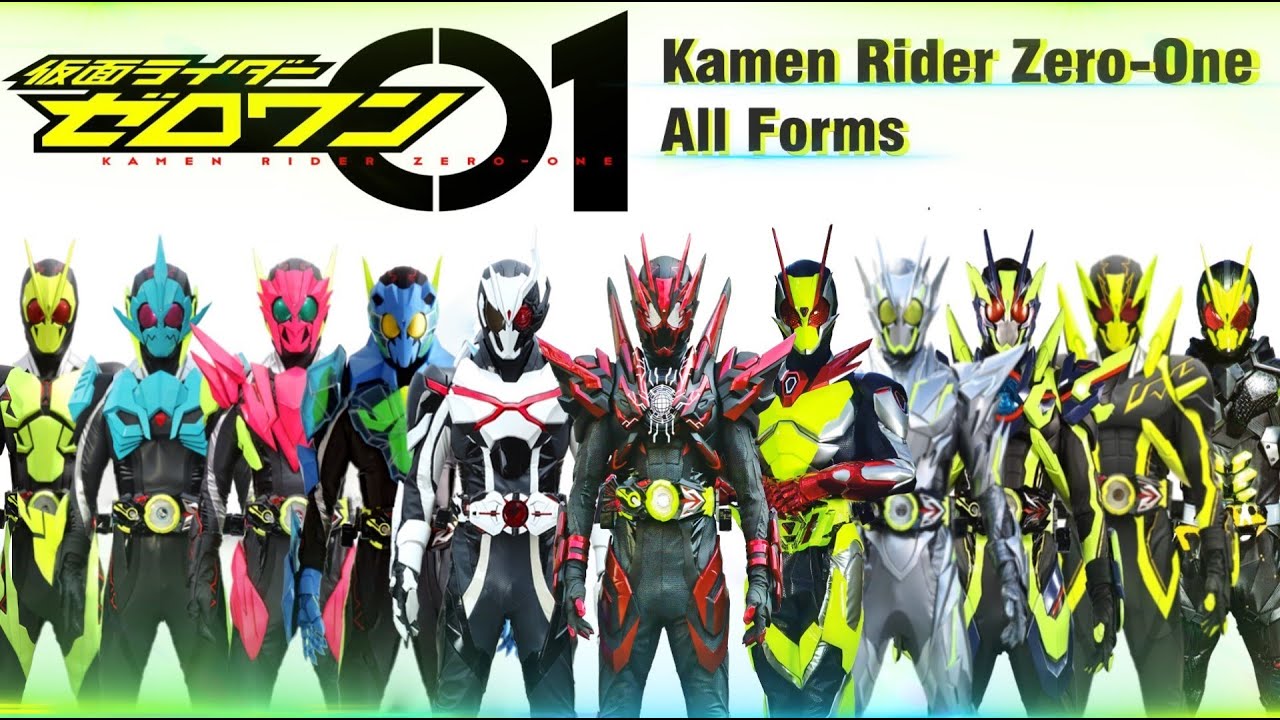 Kamen Rider Zero-One All Forms (Rising Hopper - Hellrising Hopper) 仮面 ...